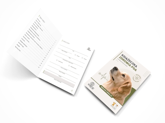 Książeczka zdrowia dla psa SAFE-ANIMAL